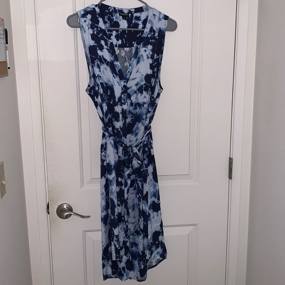 Torrid Tie-dye Sleeveless Dress